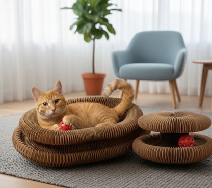 PawJoy™ Interactive Cat Scratcher